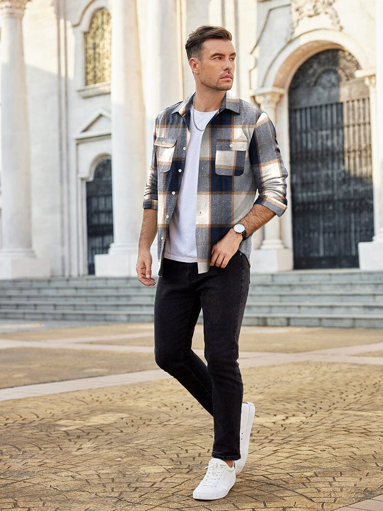 Classic Button Down Flannel Shirt (US Only)