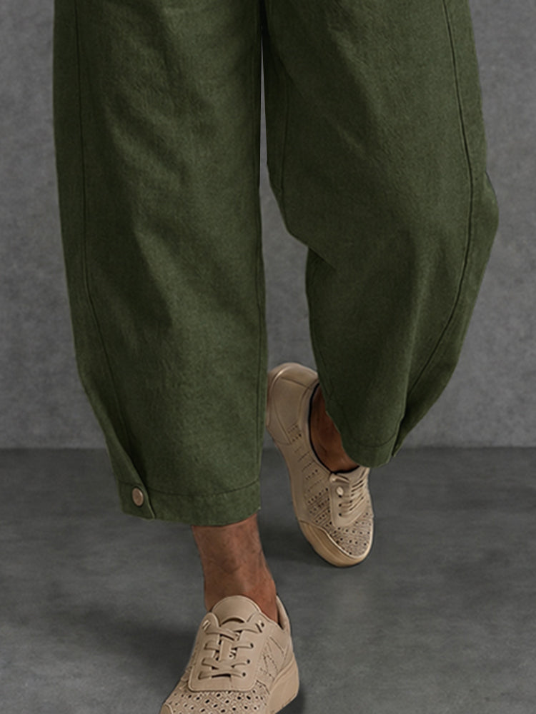 Stylish 100% Cotton Harem Chino Pants