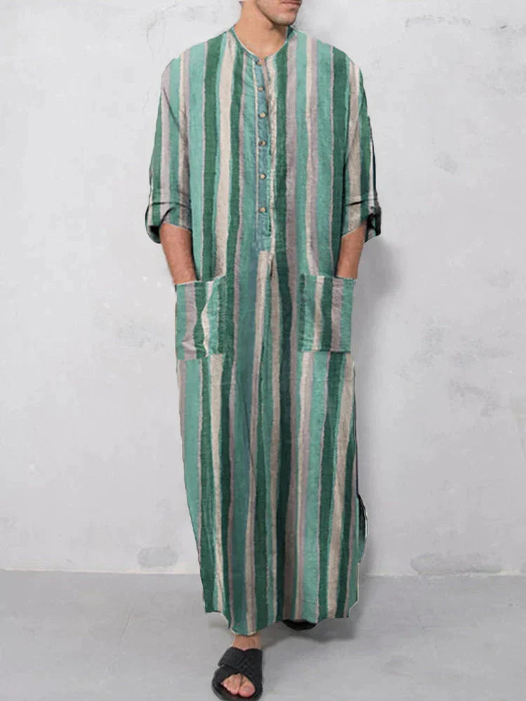 Long-sleeve One-piece Shirt