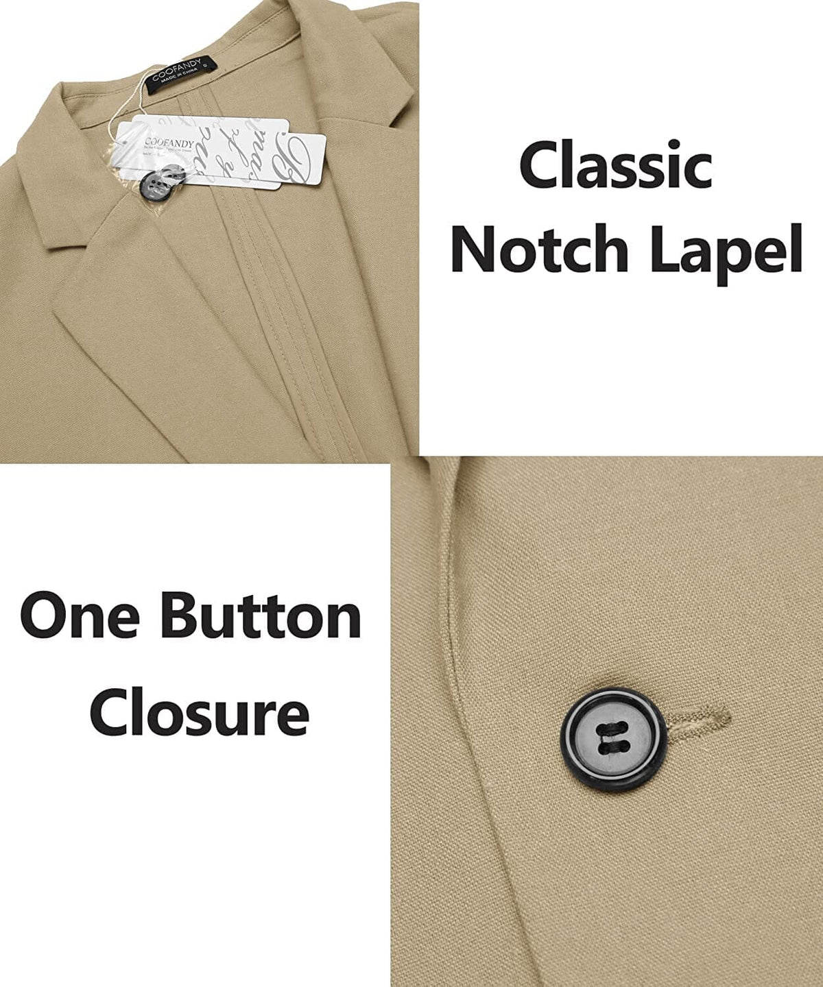 Casual Regular Fit Lightweight Linen Blazer (Live Only)
