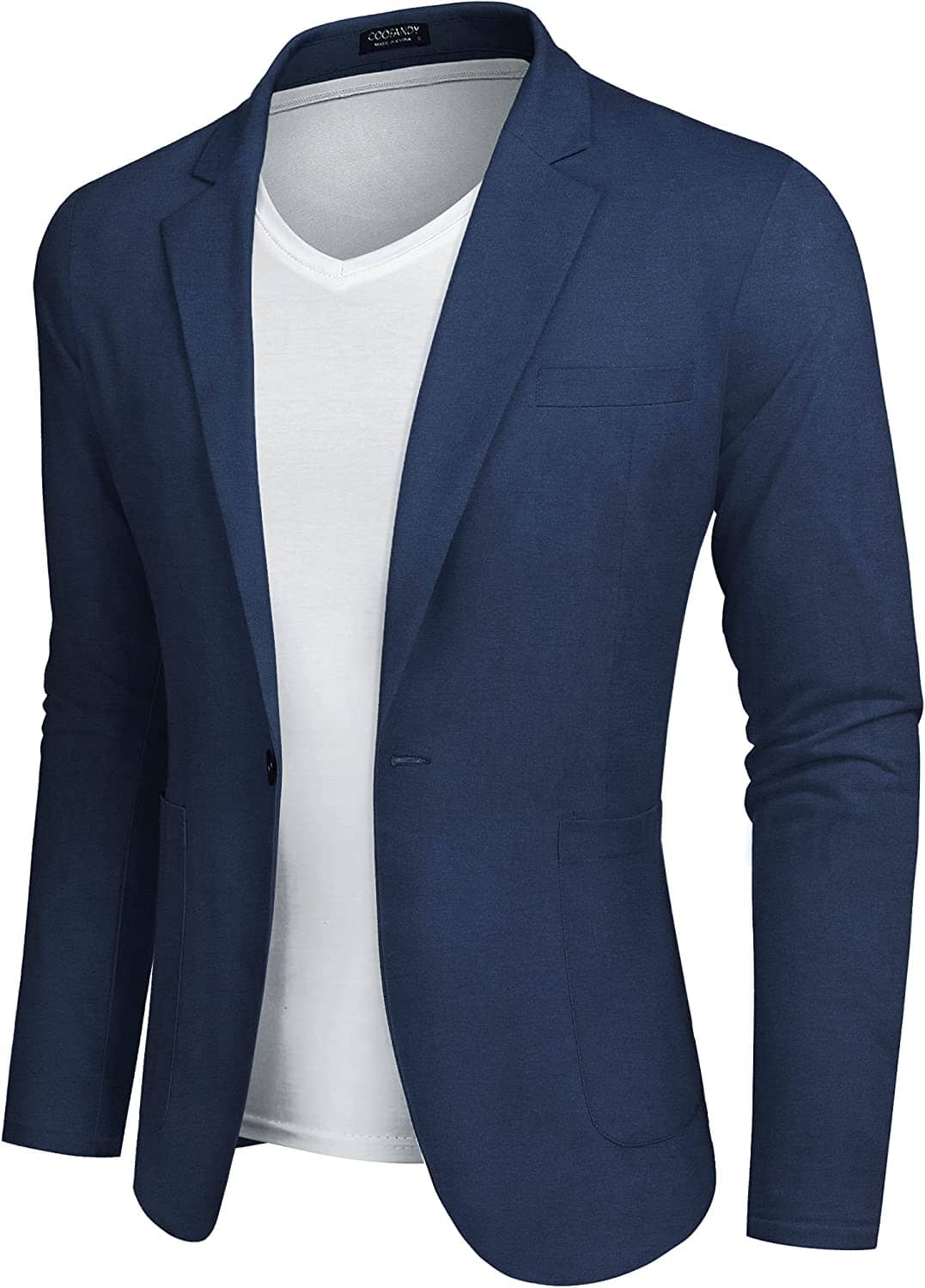 Casual Regular Fit Lightweight Linen Blazer (Live Only)