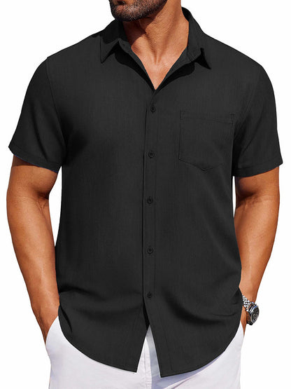 Casual Button Down Denim Shirt (US Only)