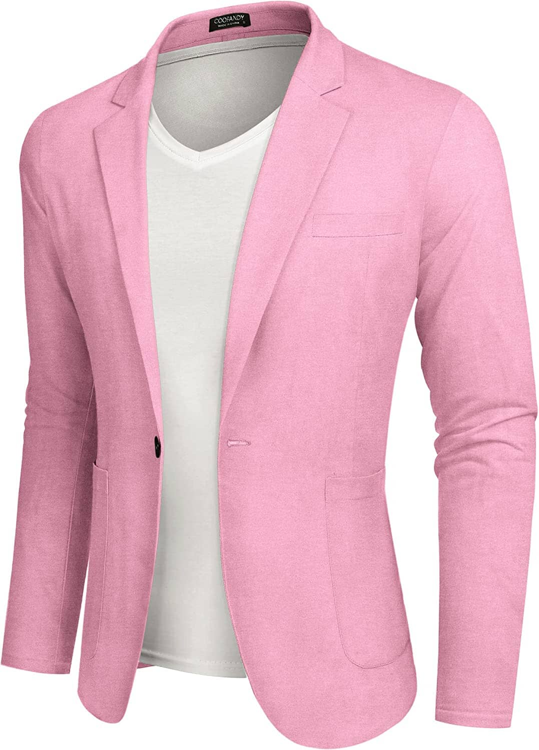Casual Regular Fit Lightweight Linen Blazer (Live Only)