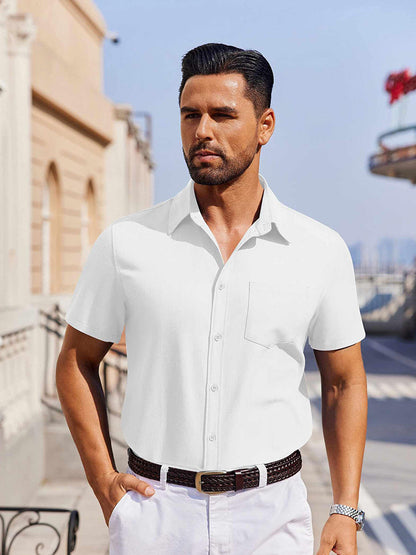 Casual Button Down Denim Shirt (US Only)