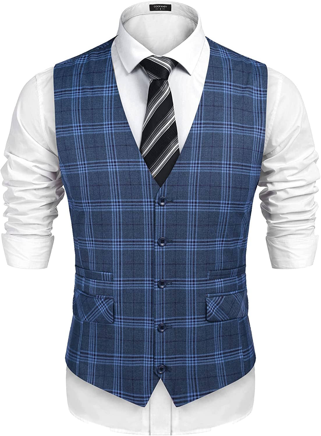 Slim Fit Business Suit Vest (US Only)