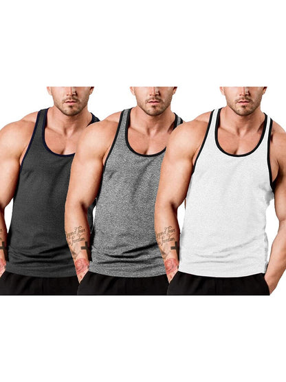 Men's 3-Pack Fitness Vest