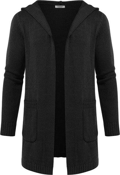 Lightweight Knitted Cardigan Sweaters with Pockets (US Only)