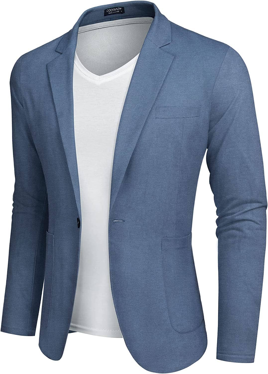 Casual Regular Fit Lightweight Linen Blazer (Live Only)