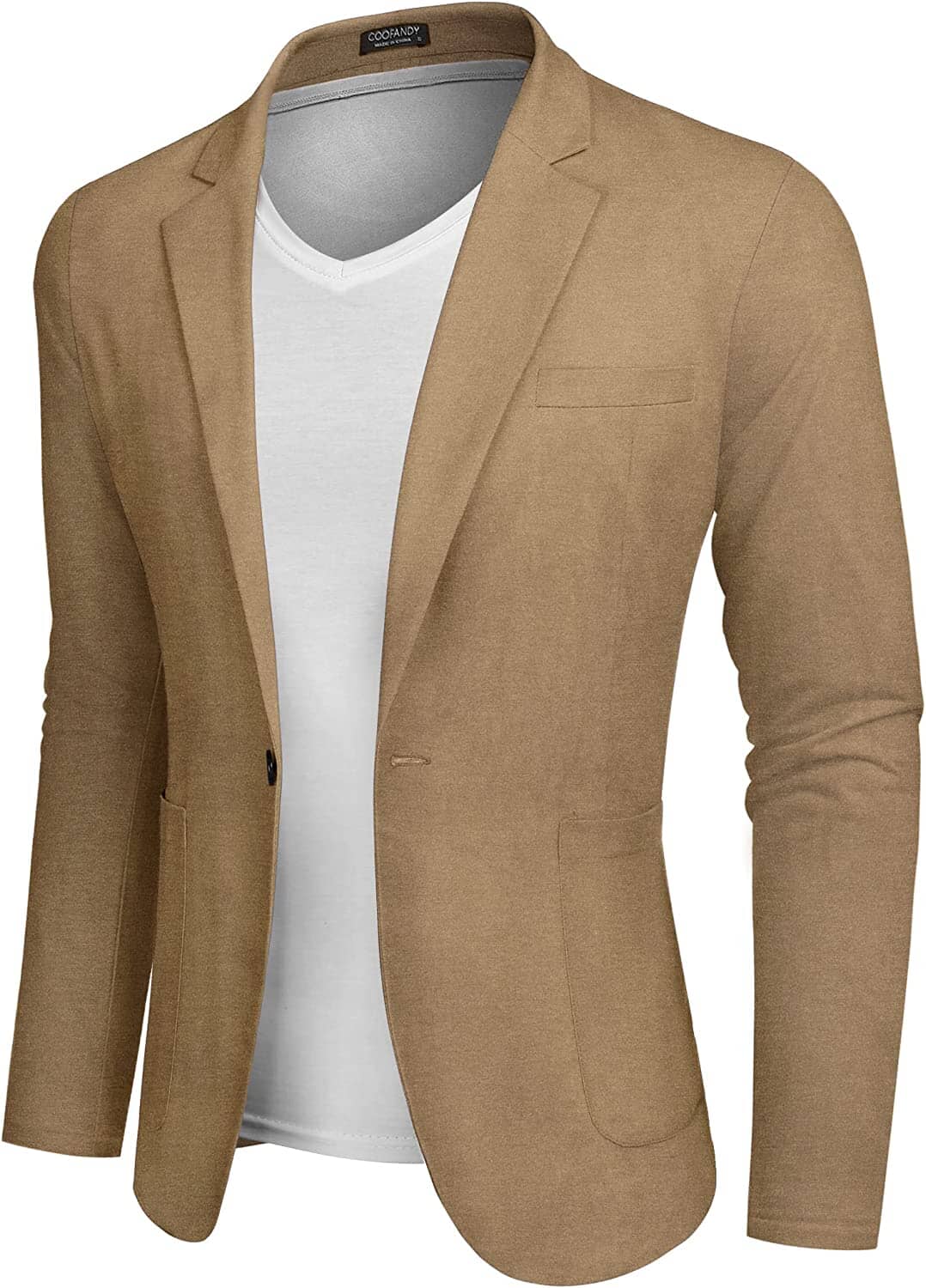 Casual Regular Fit Lightweight Linen Blazer (Live Only)
