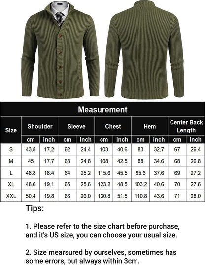 Stand Collar Button Down Sweaters (US Only)