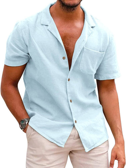 Hawaiian Floral Beach Shirts (US Only)