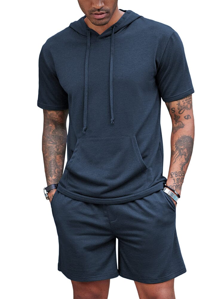 Loose Fit Hooded Sweatsuit Set (US Only)