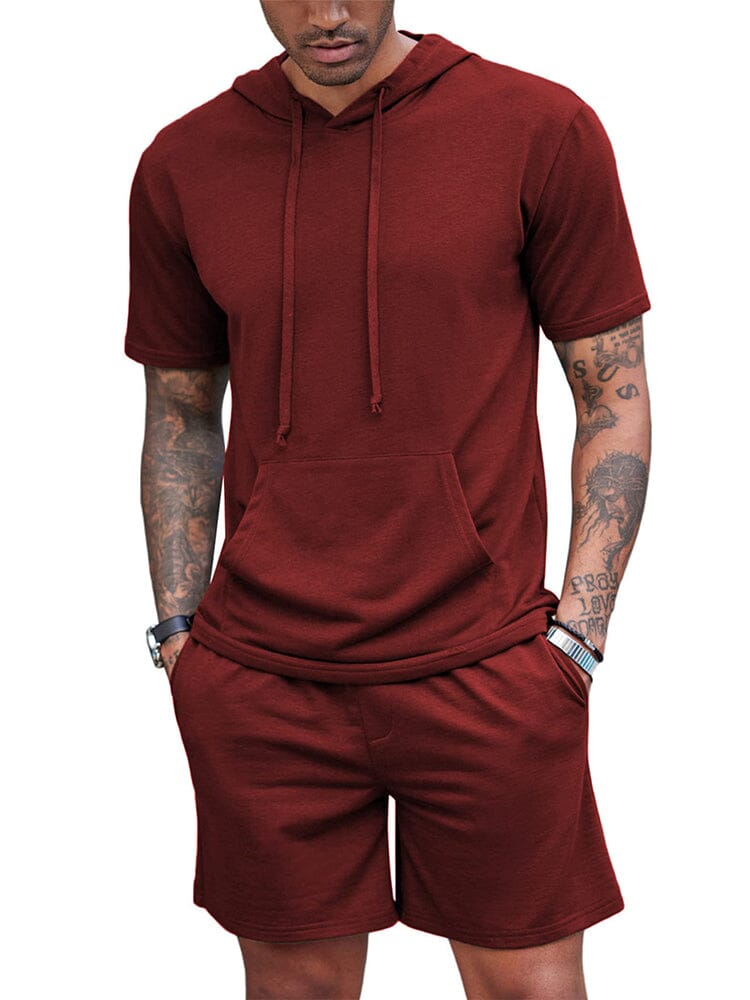 Loose Fit Hooded Sweatsuit Set (US Only)