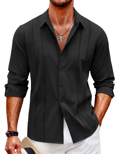Casual Long Sleeve Button Down Shirt (US Only)
