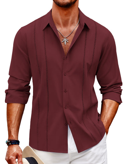 Casual Long Sleeve Button Down Shirt (US Only)
