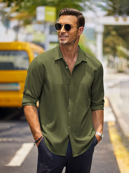 Classic Fit Long Sleeve Button Shirt (US Only)