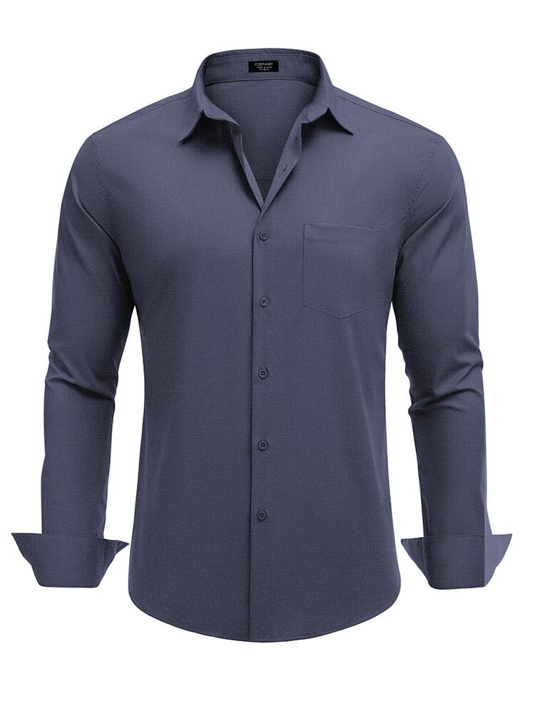 Muscle Fit Wrinkle Free Business Shirt (US Only)