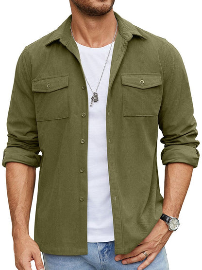 Leisure Waffle Shirt Jacket (US Only)