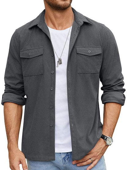 Leisure Waffle Shirt Jacket (US Only)