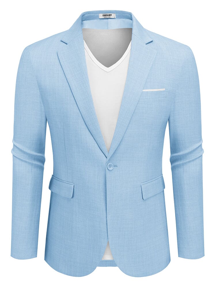 Casual One Button Suit Jackets (US Only)