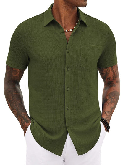 Casual Summer Textured Shirt (US Only)