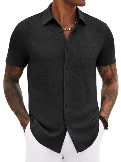 Casual Summer Textured Shirt (US Only)