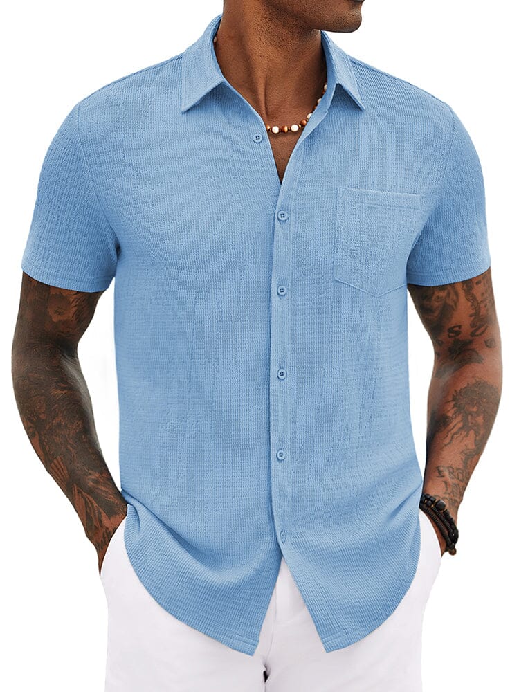 Casual Summer Textured Shirt (US Only)