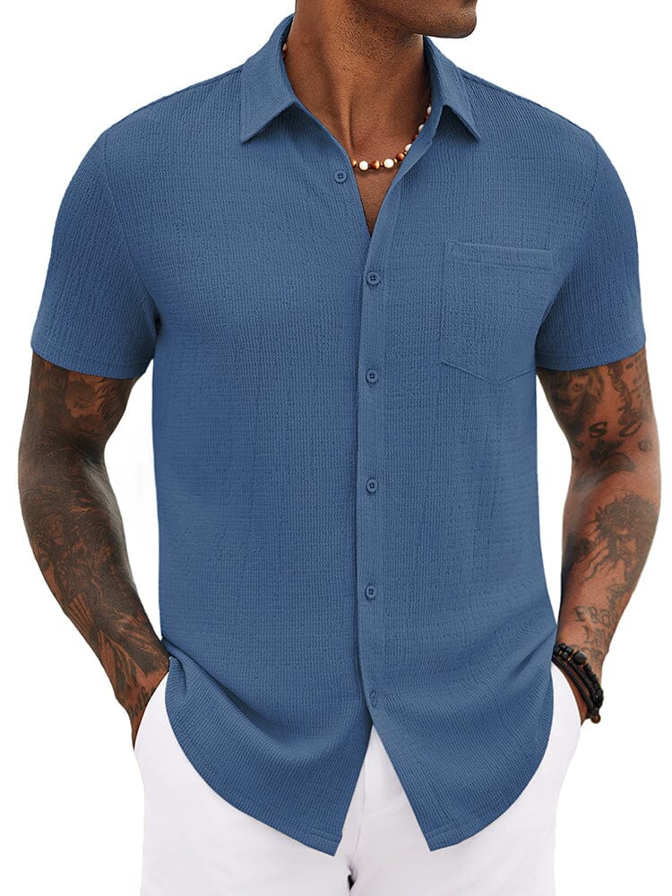 Casual Summer Textured Shirt (US Only)