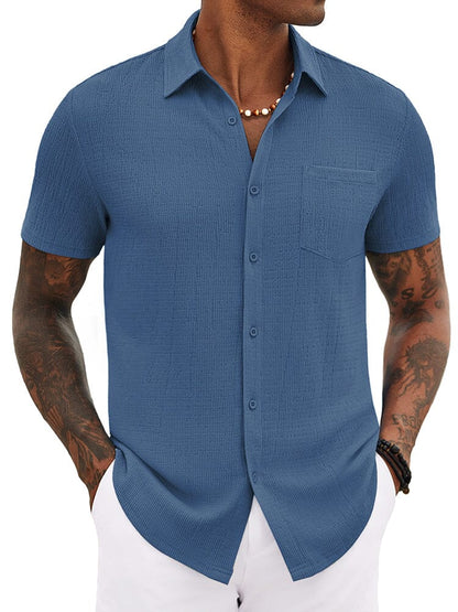 Casual Summer Textured Shirt (US Only)