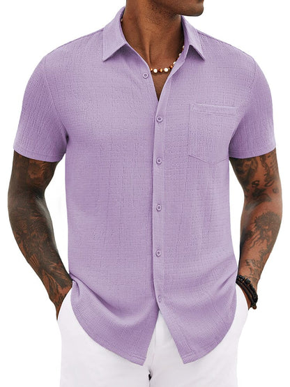 Casual Summer Textured Shirt (US Only)
