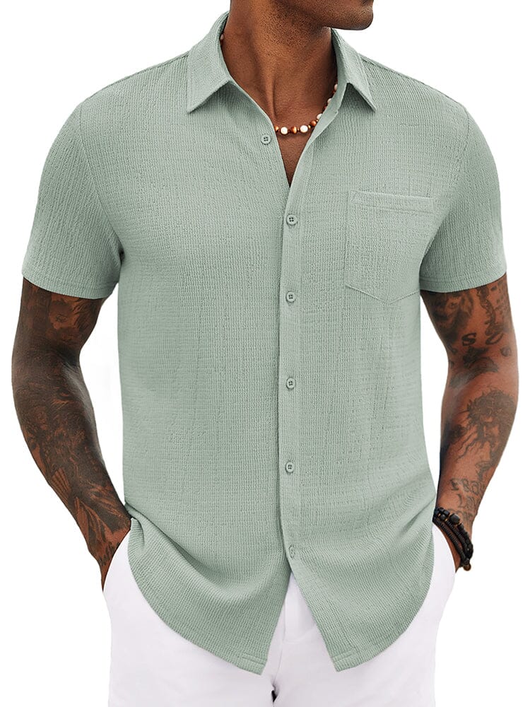 Casual Summer Textured Shirt (US Only)