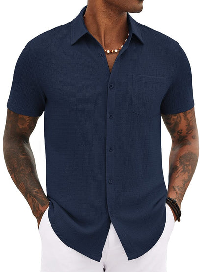 Casual Summer Textured Shirt (US Only)