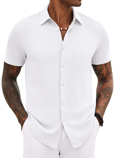 Casual Summer Textured Shirt (US Only)