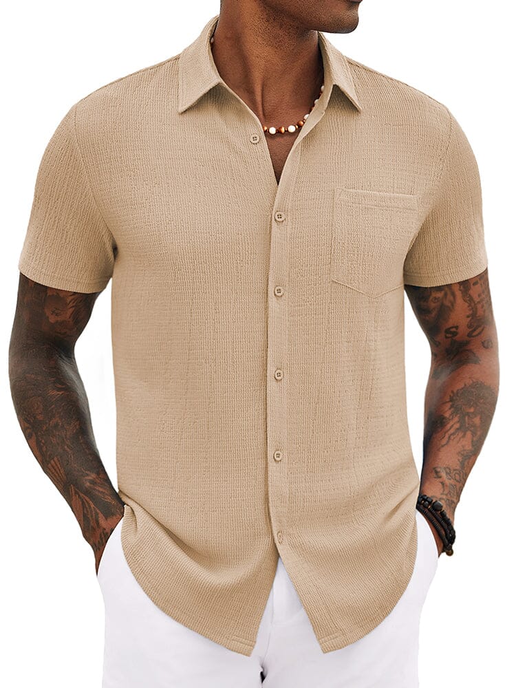 Casual Summer Textured Shirt (US Only)