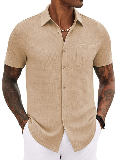 Casual Summer Textured Shirt (US Only)