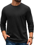 Waffle Knit Thermal Crew Neck Shirt (US Only)