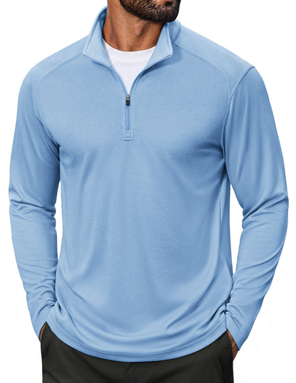 Essential Raglan Mock-Neck Quarter Zip (US Only)