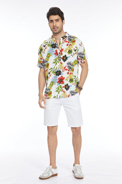 Floral Henley Shirt (US Only)