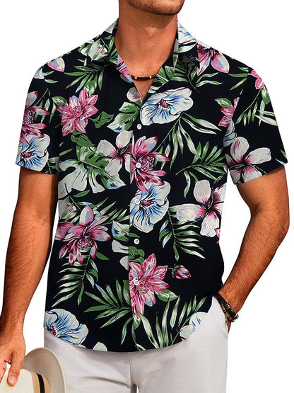 Tropical Floral Beach Shirt (US Only)
