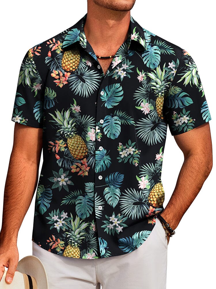Tropical Floral Beach Shirt (US Only)