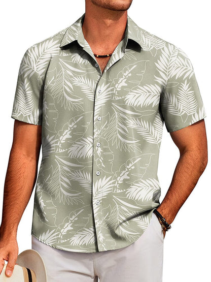 Tropical Floral Beach Shirt (US Only)