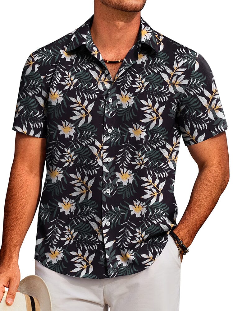 Tropical Floral Beach Shirt (US Only)