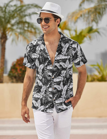 Hawaiian Floral Beach Shirts (US Only)
