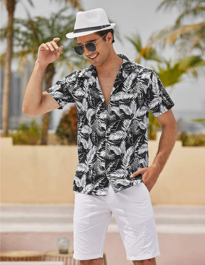 Hawaiian Floral Beach Shirts (US Only)