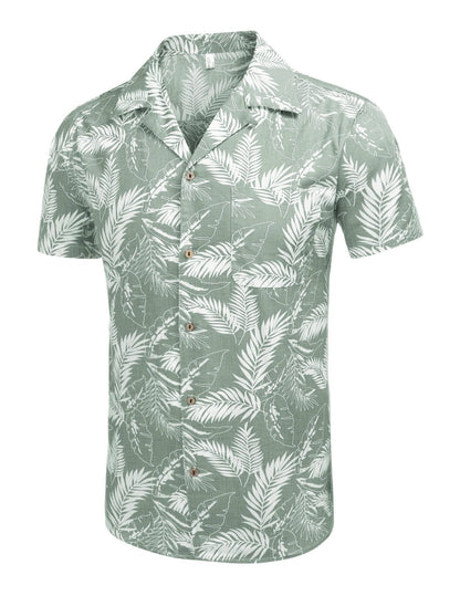 Hawaiian Floral Beach Shirts (US Only)