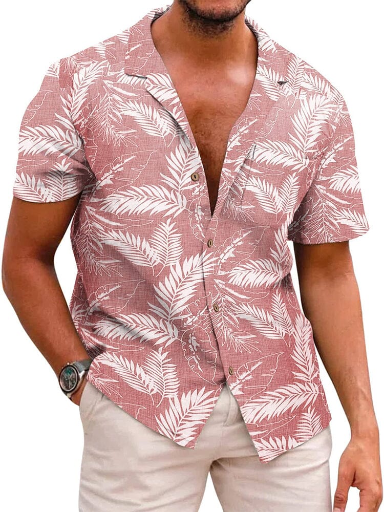Hawaiian Floral Beach Shirts (US Only)