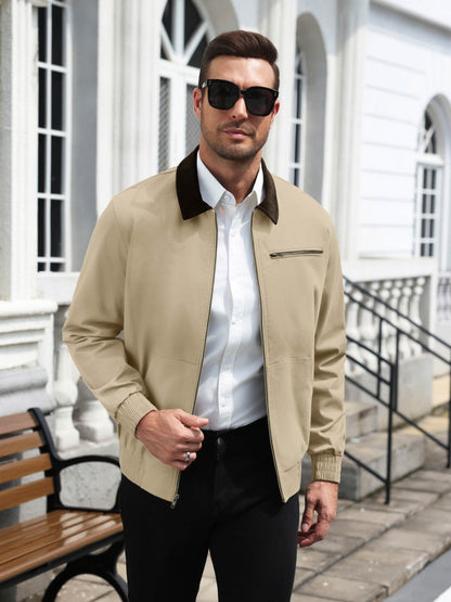 Western Corduroy Collar Bomber Jacket (US Only)