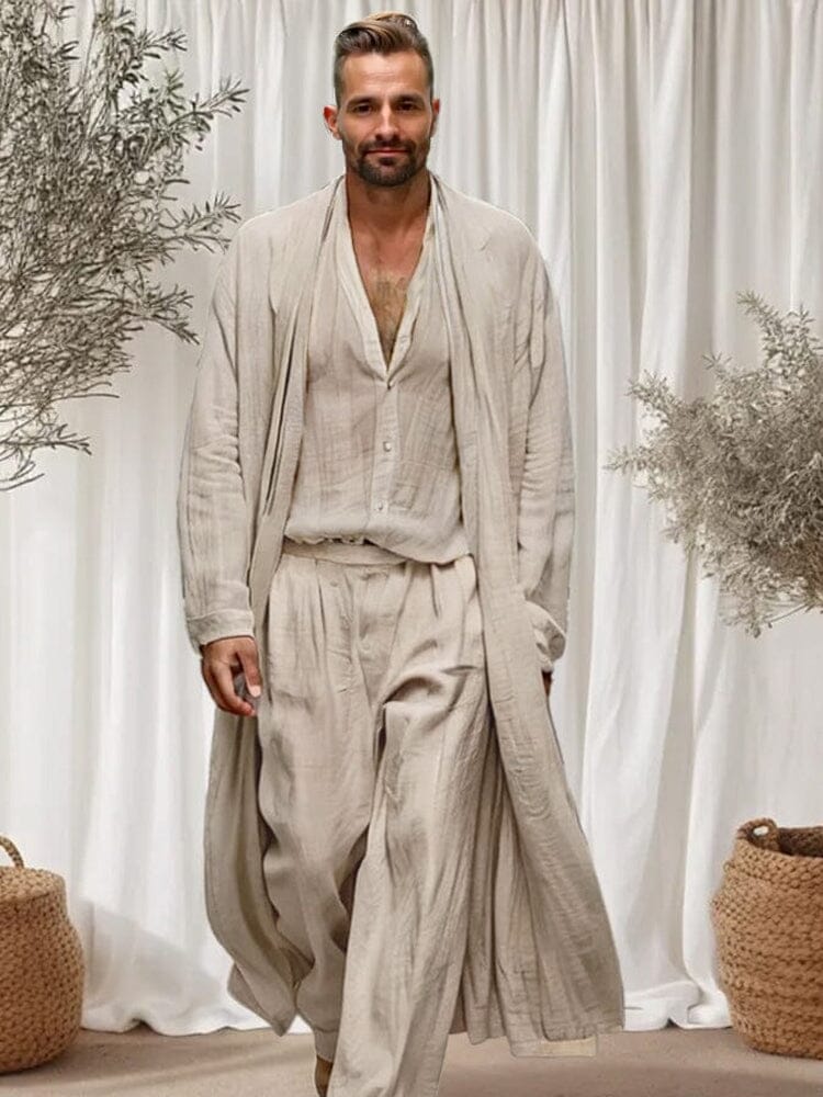 Versatile 100% Cotton 3-Piece Outfits (Live Only)