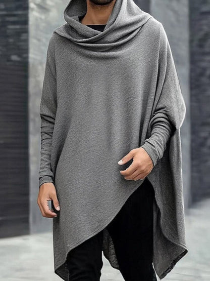 Modern Asymmetrical Hooded Top