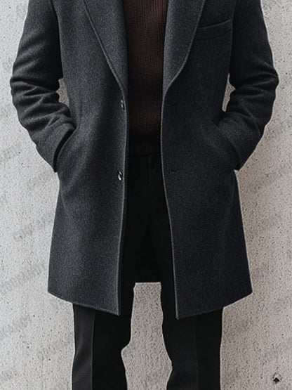 Classic Tailored Two-Button Coat